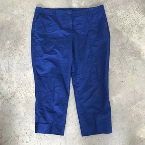 Hilary Radley Blue crop Women's Pants
